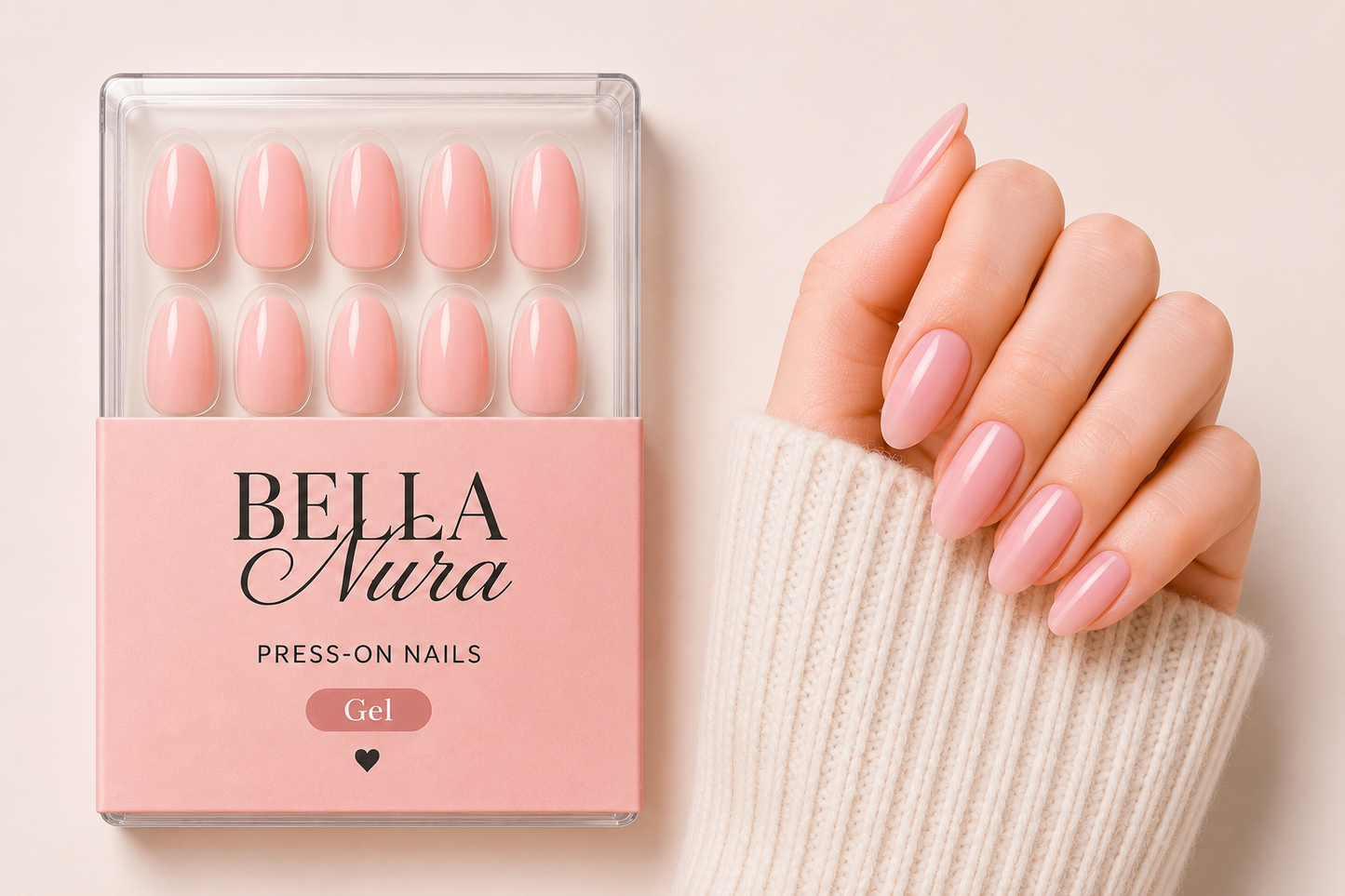 Dusty Rose — Bellanura Press-On Nails